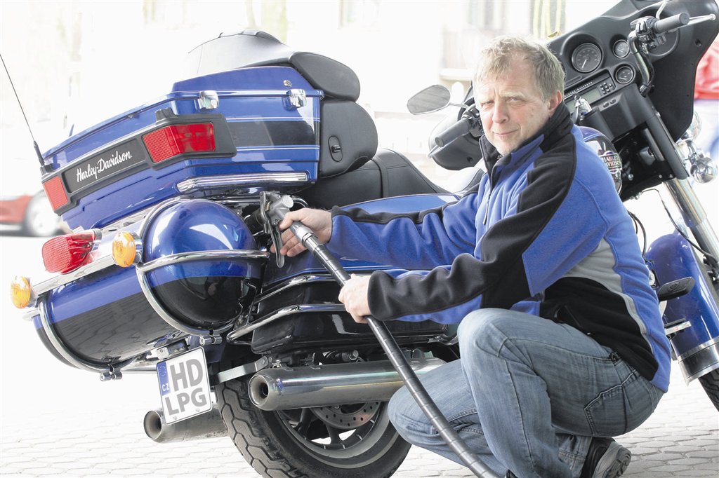 Modrá LPG Glide