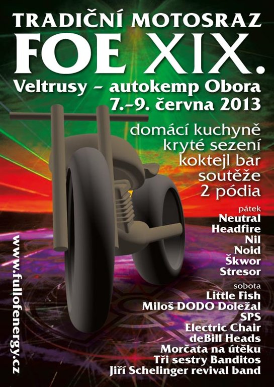 Soutěž o 10 vstupenek na FOE 2013 (7.–9.6.)